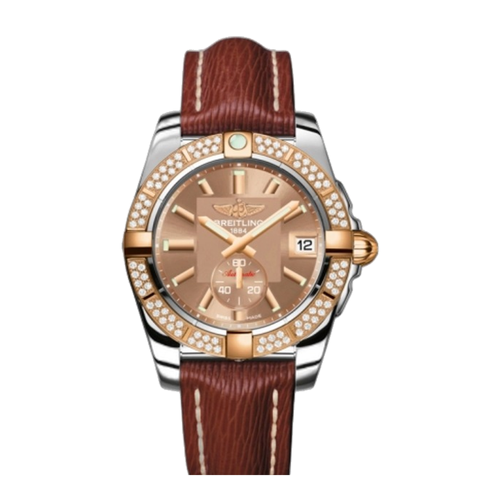 Breitling Automatic Stainless Steel / Rose Gold / Diamond / Copperhead Bronze / Sahara
