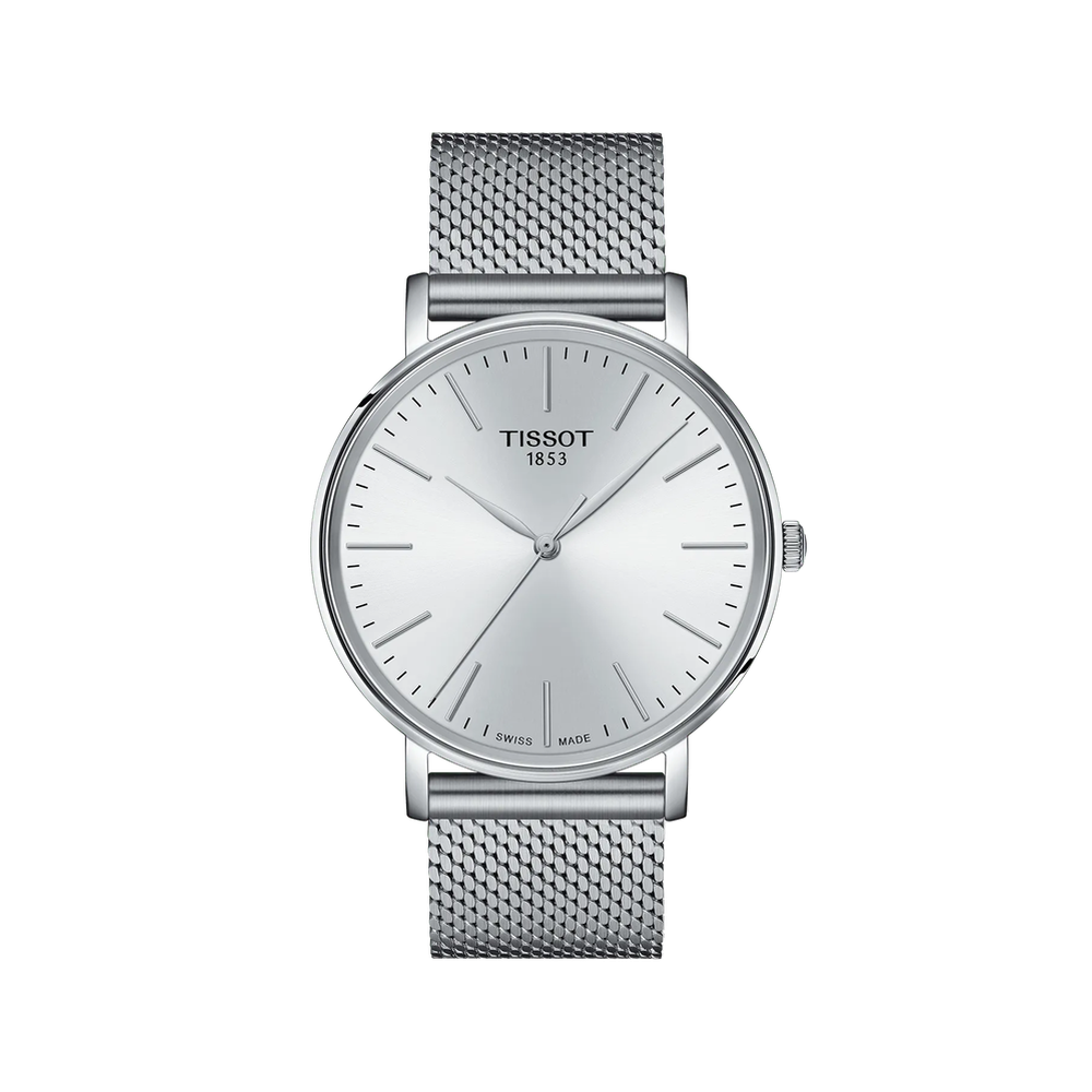 Tissot Tissot Everytime 40mm T143.410.11.011.00 White Dial Straps