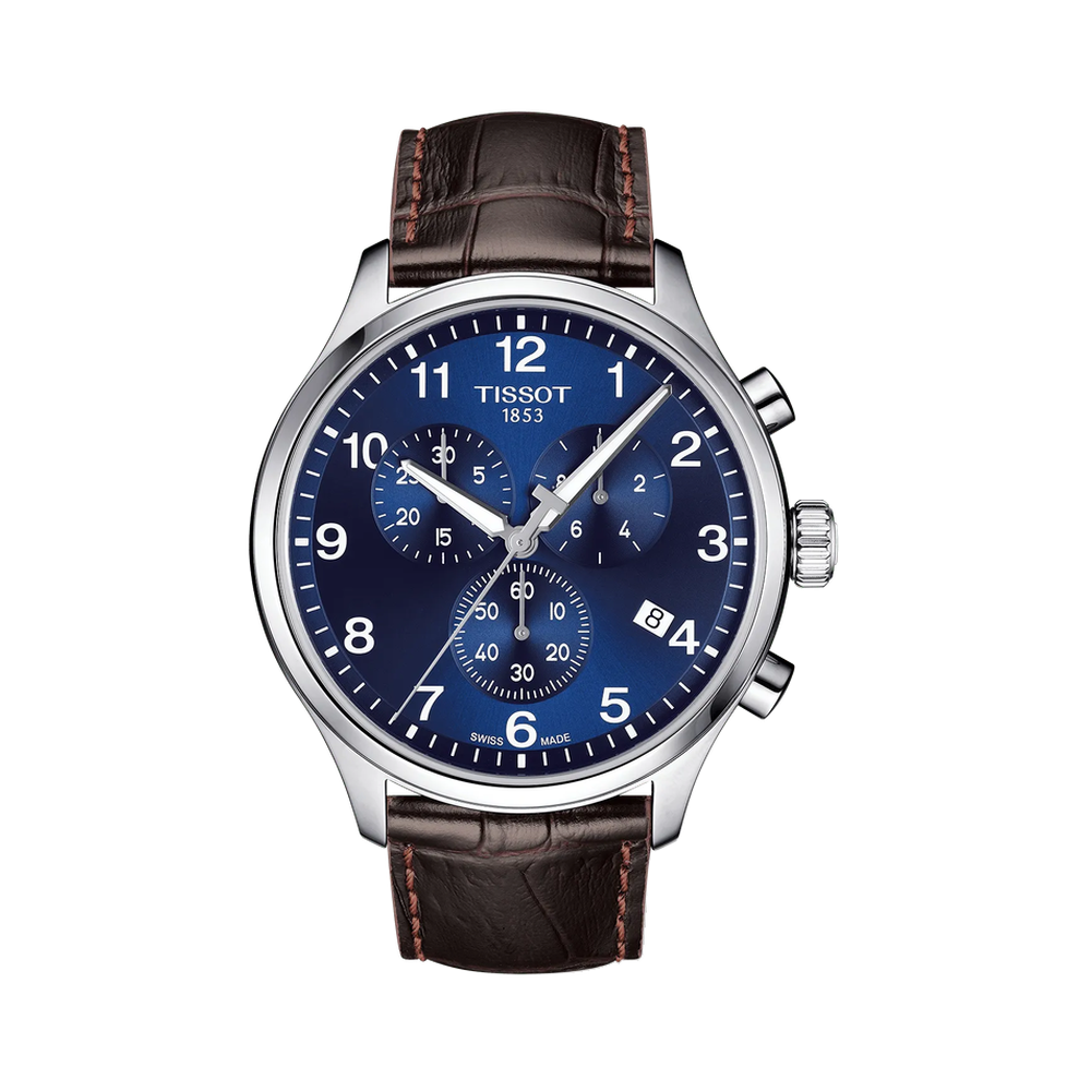 Tissot Tissot Chrono XL Classic 45mm T116.617.16.047.00 Blue/Navy Dial Straps
