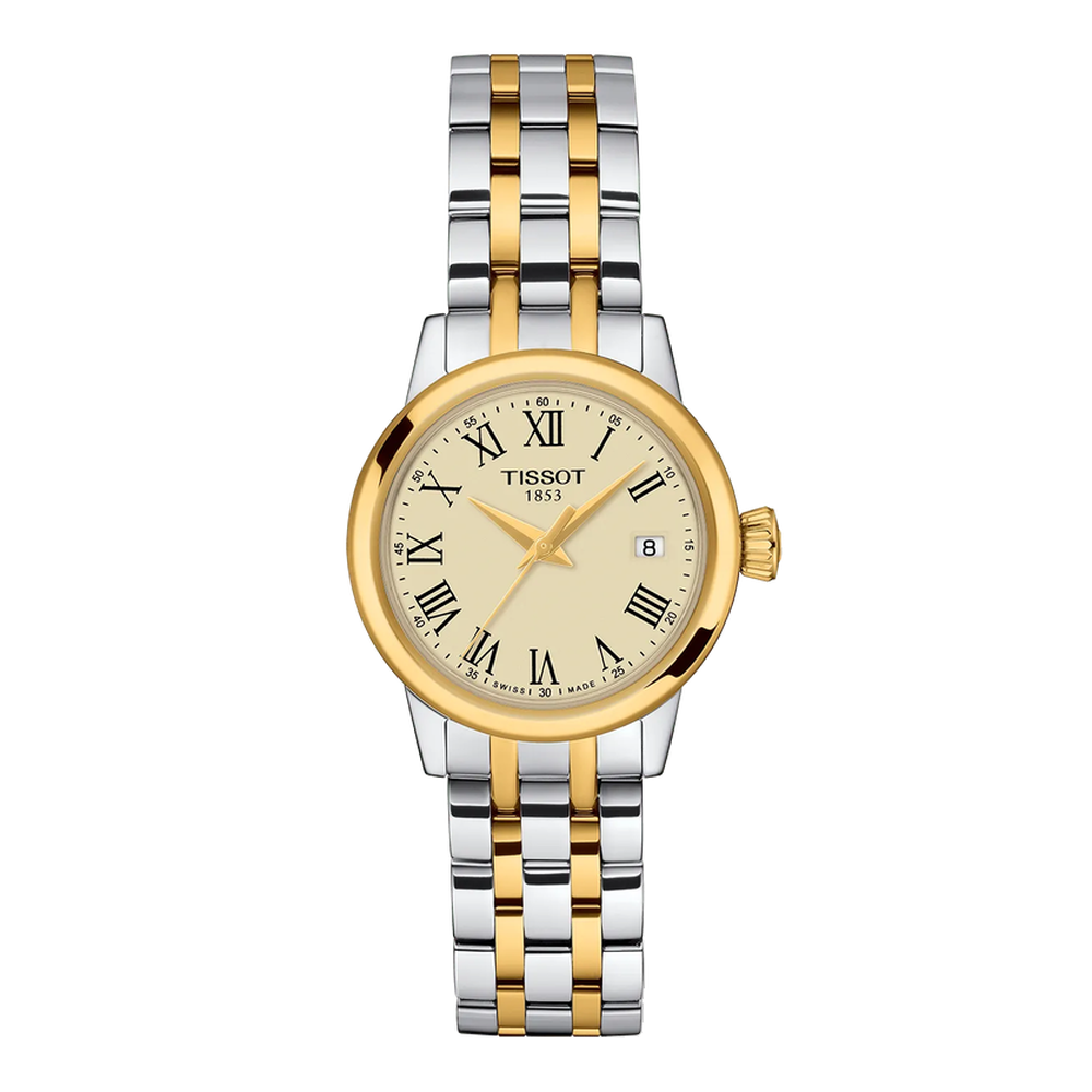 Tissot Tissot Classic Dream 28mm T129.210.22.263.00 Natural/Cream Dial Straps