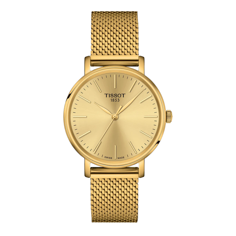 Tissot Tissot Everytime 34mm T143.210.33.021.00 Natural/Cream Dial Straps