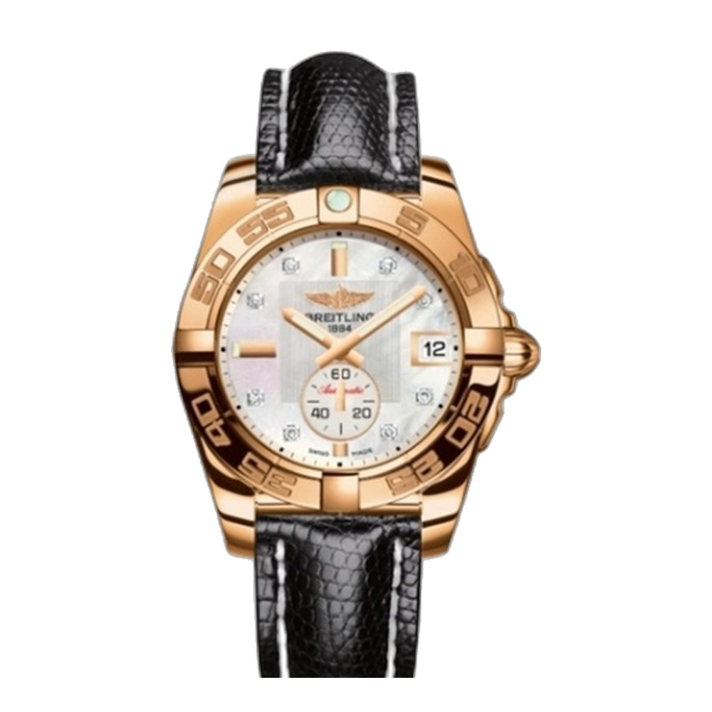 Breitling Automatic Rose Gold / Pearl Diamond