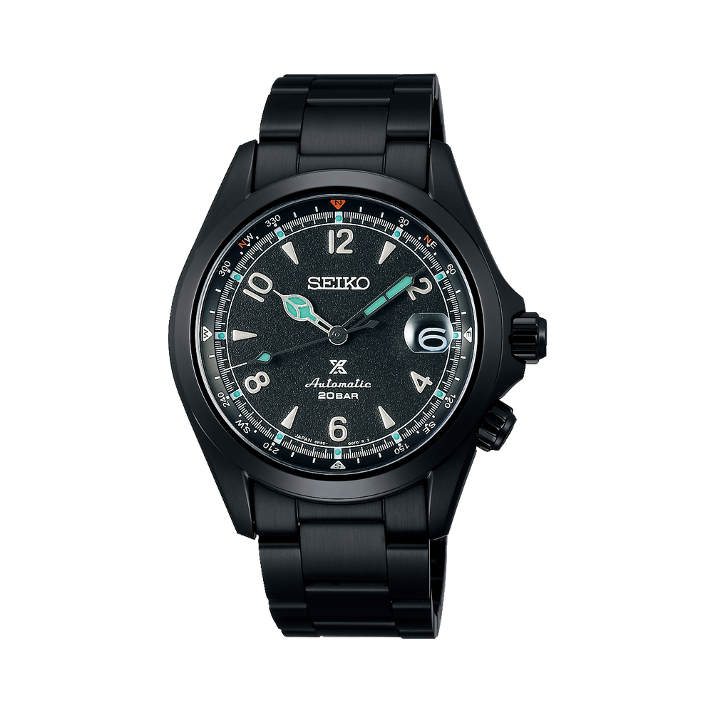Seiko Alpinist Black Series Night Vision LE
