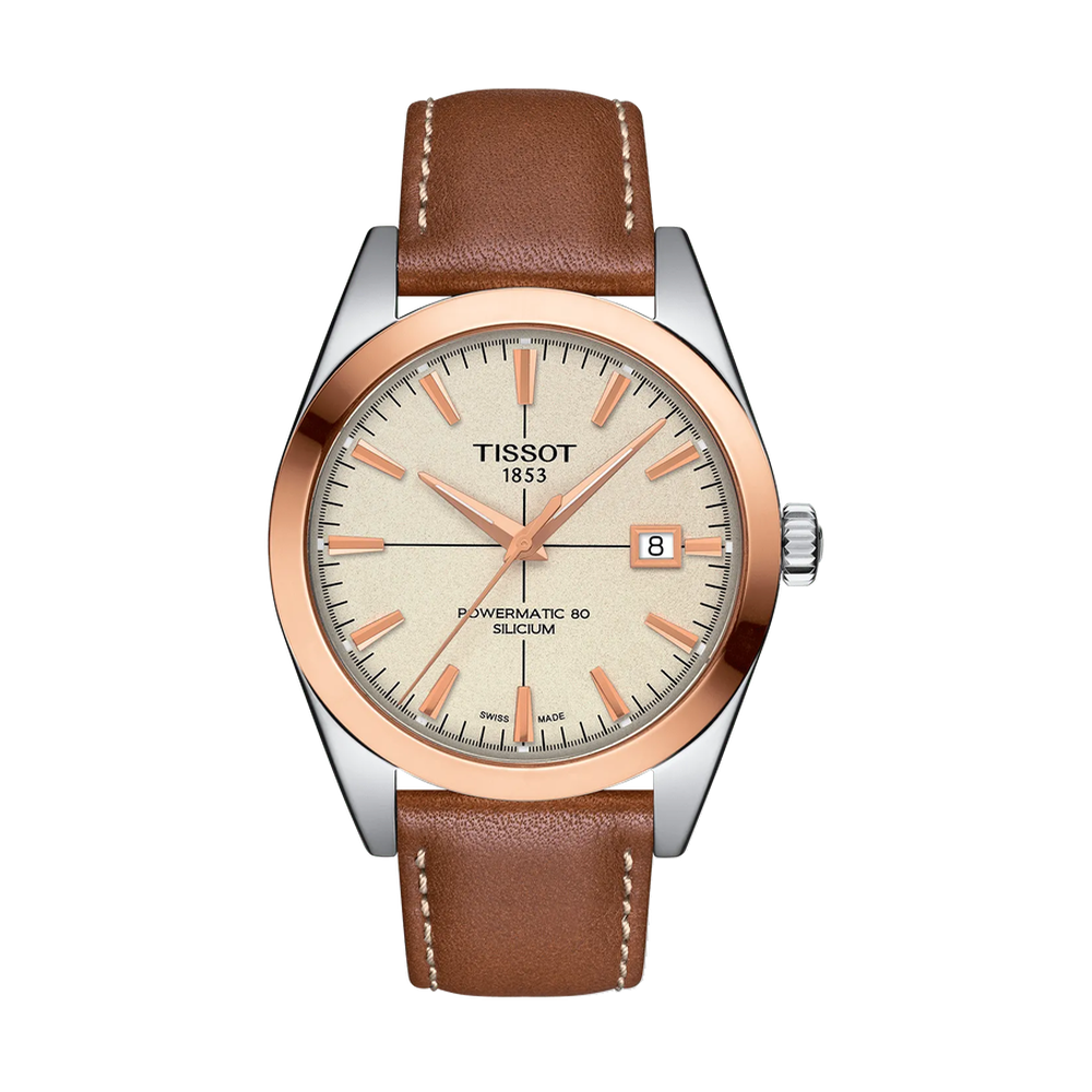 Tissot Tissot Gentleman Gold bezel 40mm T927.407.46.261.00