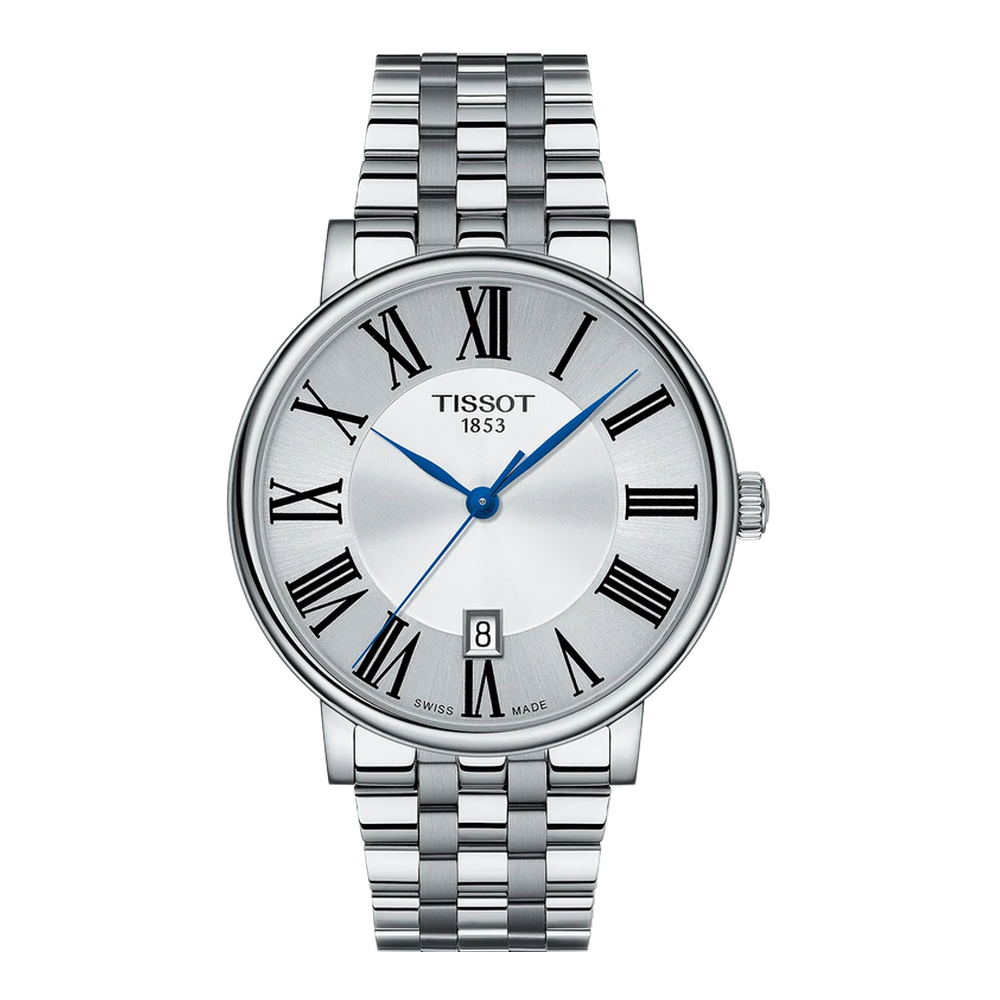 Tissot Tissot Carson Premium 40mm T122.410.11.033.00 White Dial Straps