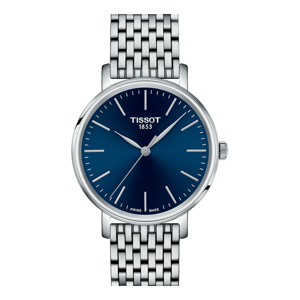 Tissot Tissot Everytime 34mm T143.210.11.041.00 Blue/Navy Dial Straps