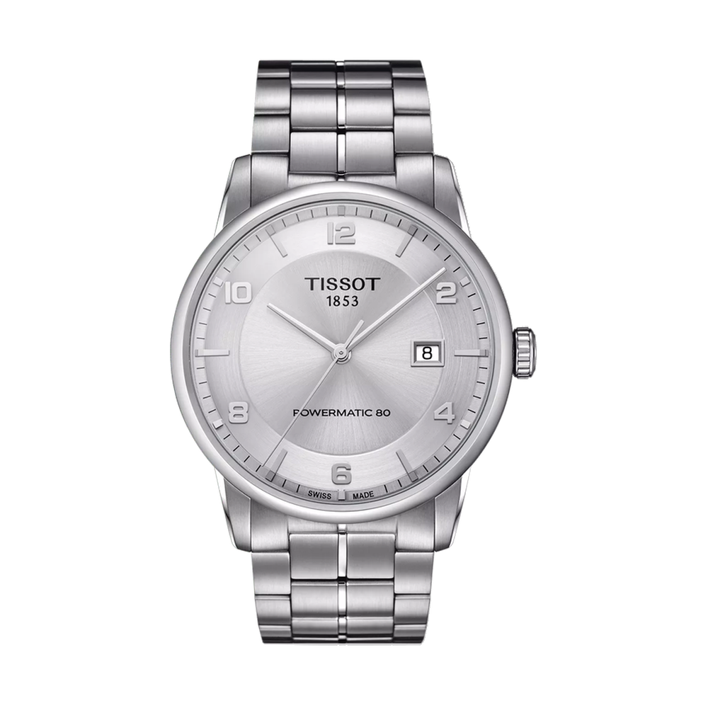 Tissot Tissot Luxury Powermatic 80 T086.407.11.037.00 White Dial Straps