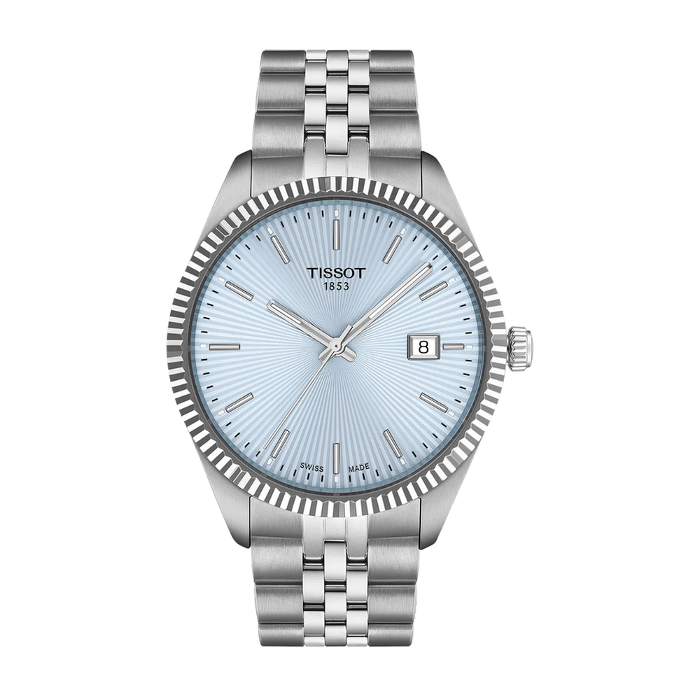 Tissot Tissot Ballade 40mm T156.410.11.351.00 Blue/Navy Dial Straps