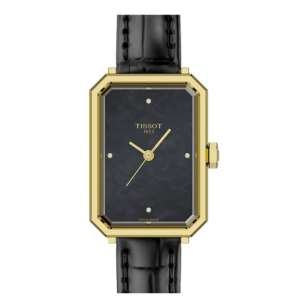 Tissot Tissot SRV 30mm T160.110.36.126.00 Black Dial Straps