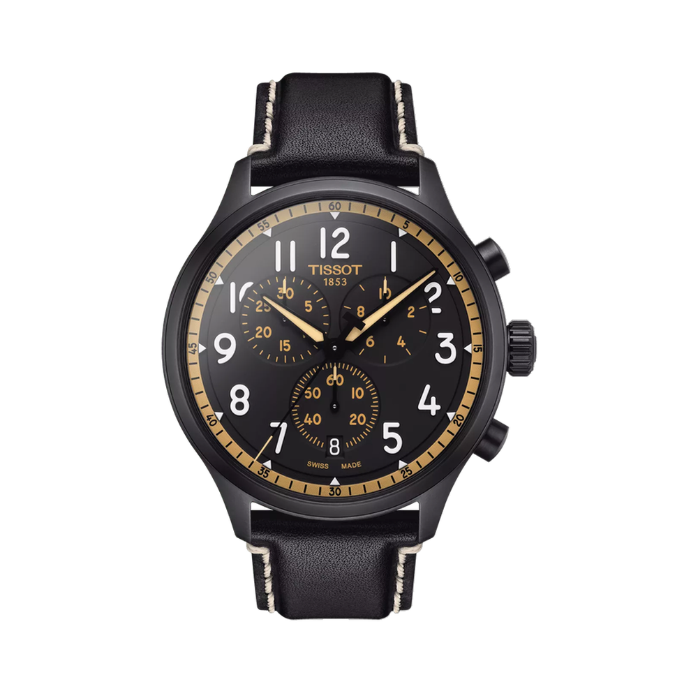 Tissot Tissot Chrono XL Vintage T116.617.36.052.02 Black Dial Straps