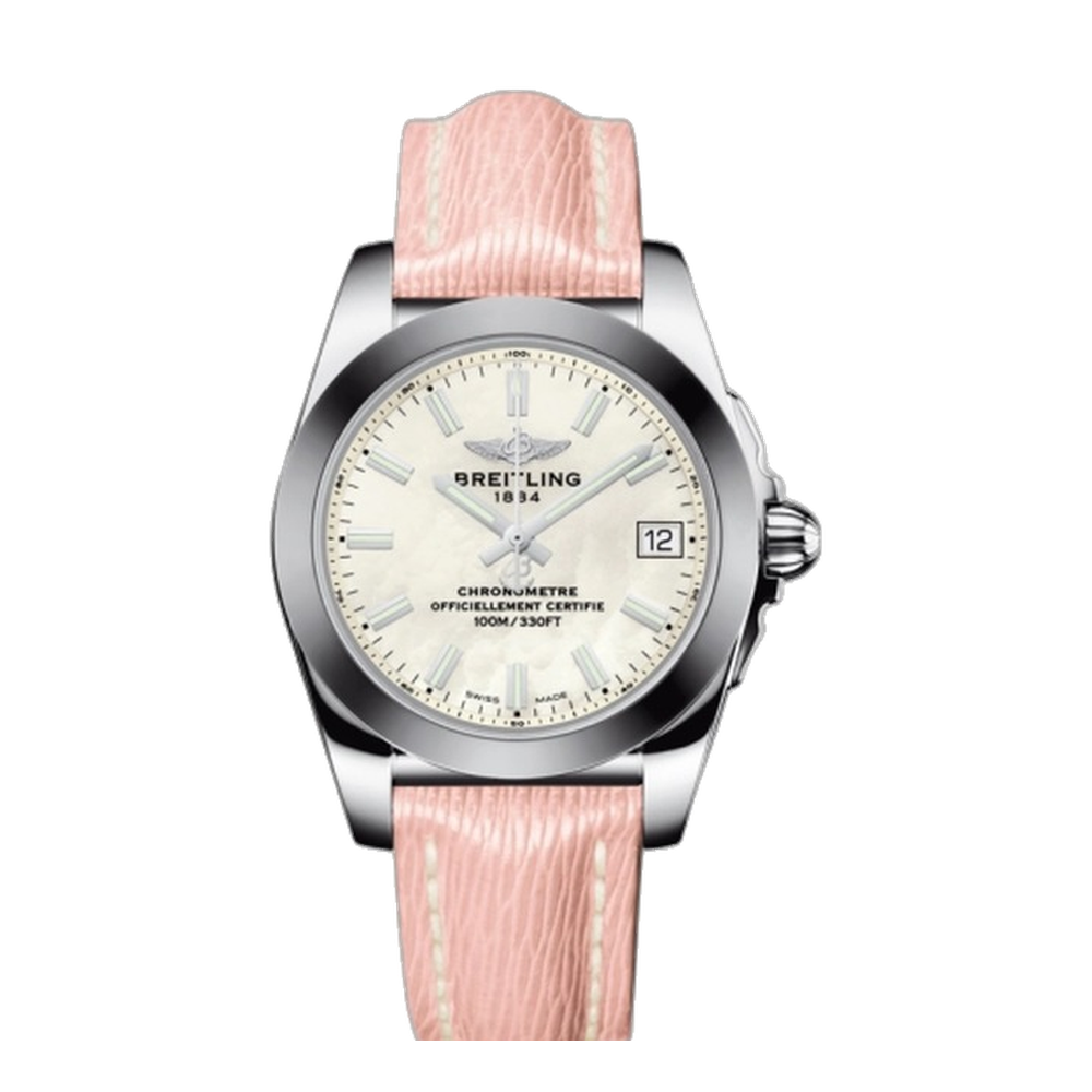 Breitling Stainless Steel / SleekT / Pearl / Sahara