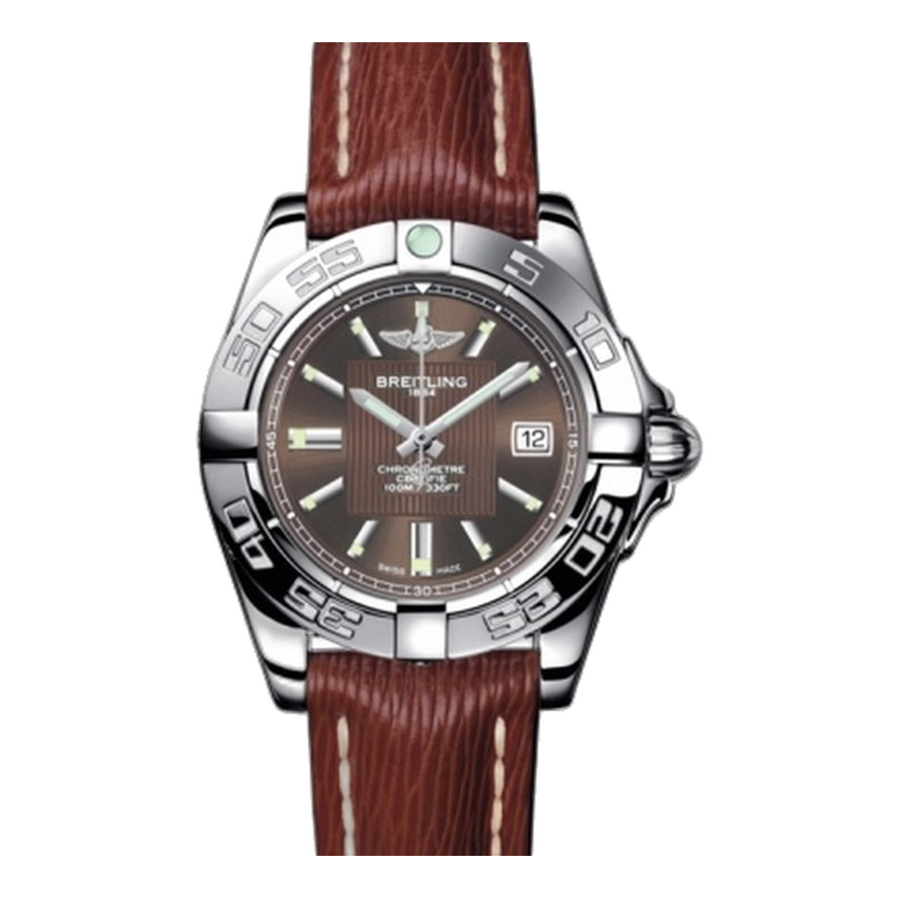 Breitling Stainless Steel / Solar Bronze / Sahara Brown Dial Straps