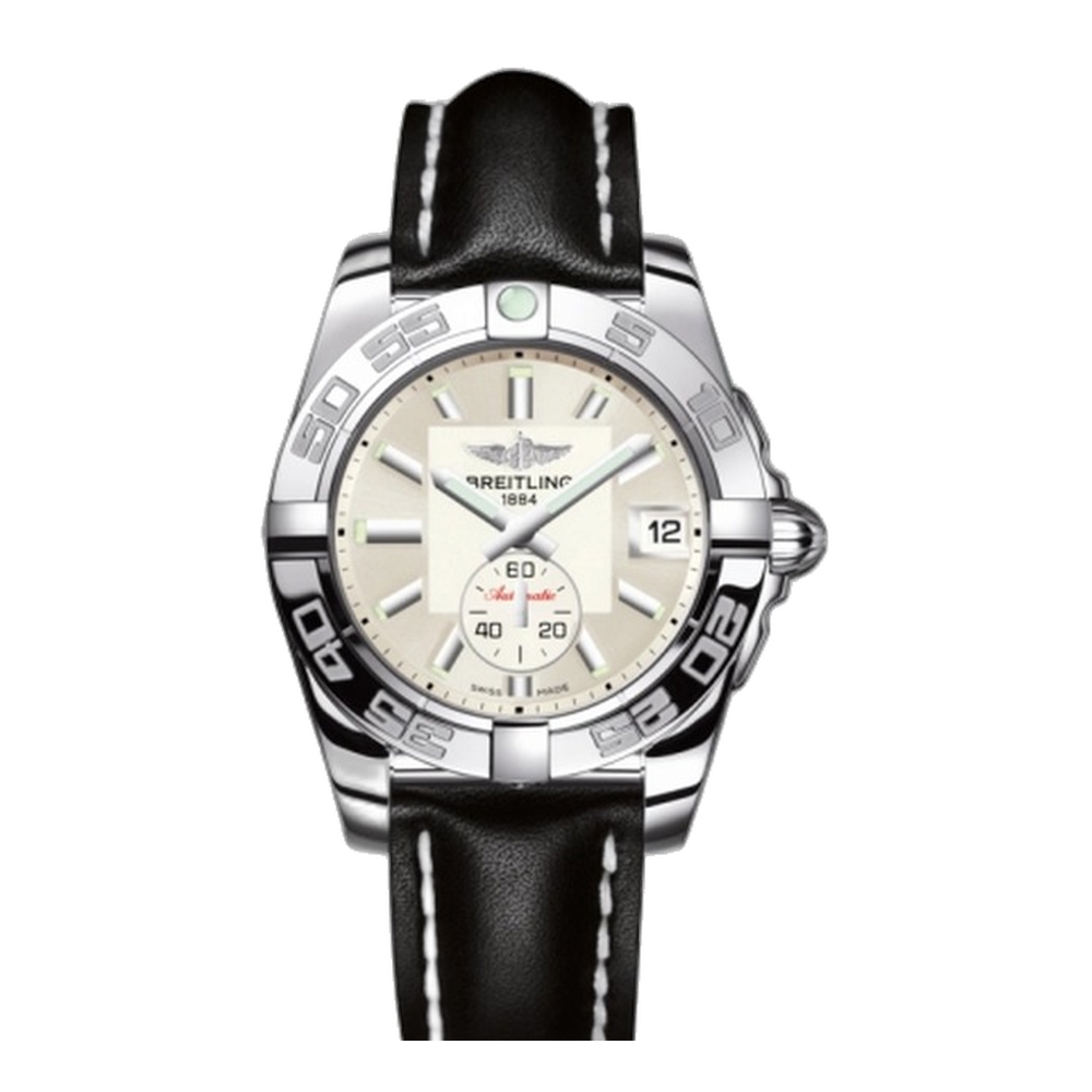 Breitling Automatic Stainless Steel / Stratus Silver