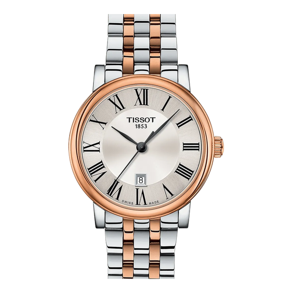 Tissot Tissot Carson Premium 30mm T122.210.22.033.01 White Dial Straps