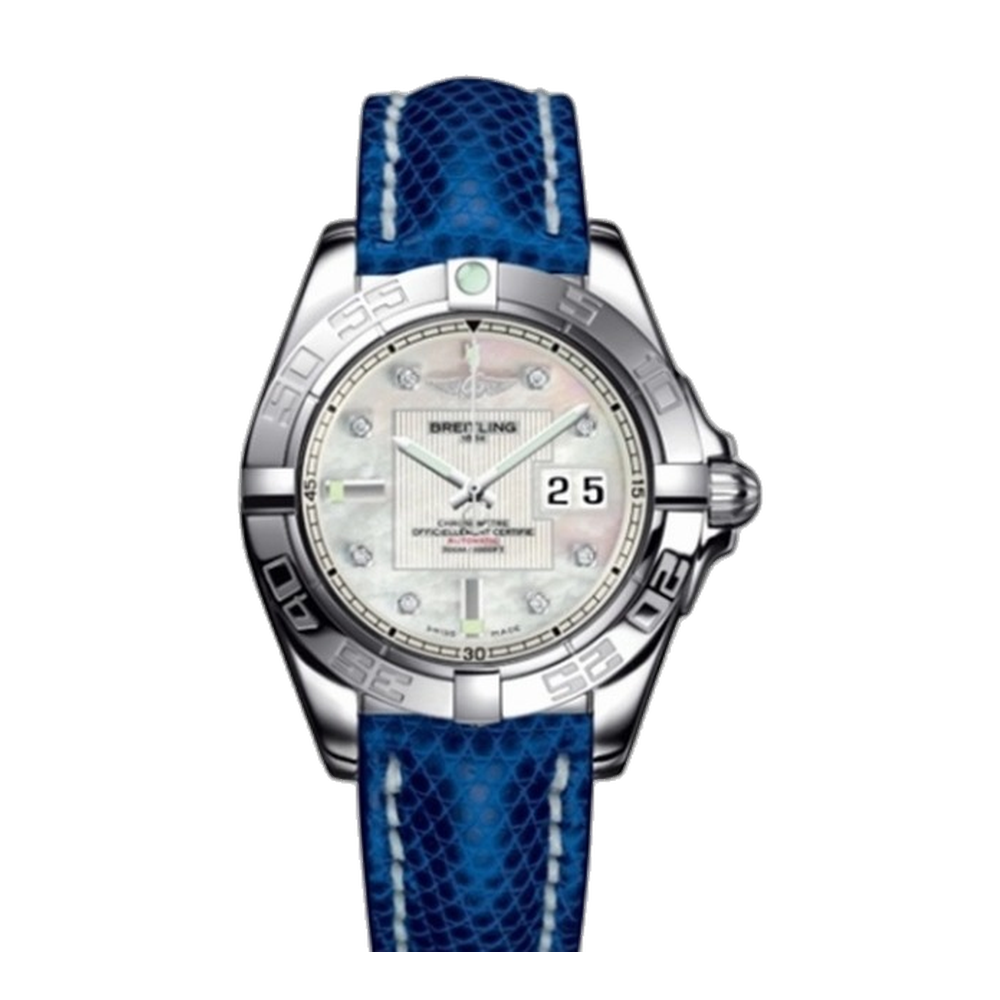 Breitling Stainless Steel / Pearl Diamond /Teju