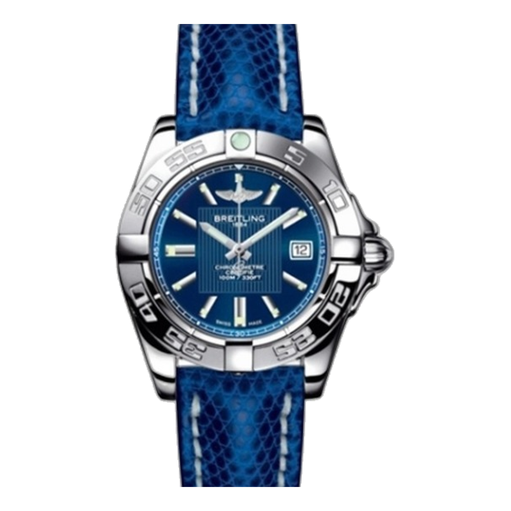 Breitling Stainless Steel / Metallica Blue / Teju Blue/Navy Dial Straps