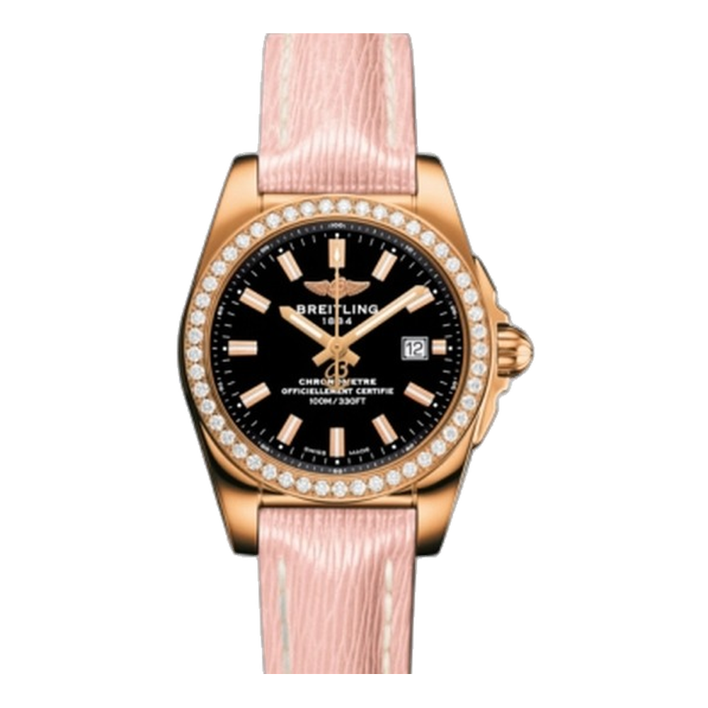 Breitling Rose Gold / Diamond / Trophy Black / Sahara