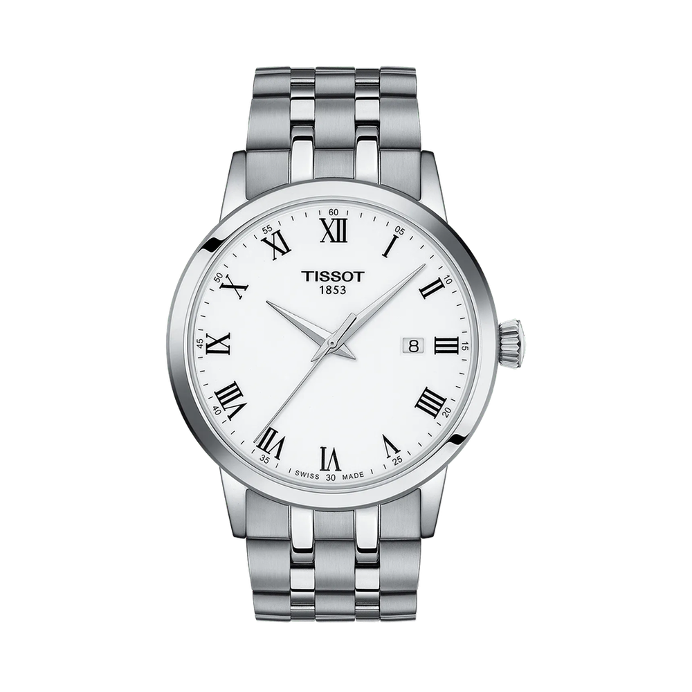 Tissot Tissot Classic Dream 42mm T129.410.11.013.00 White Dial Straps