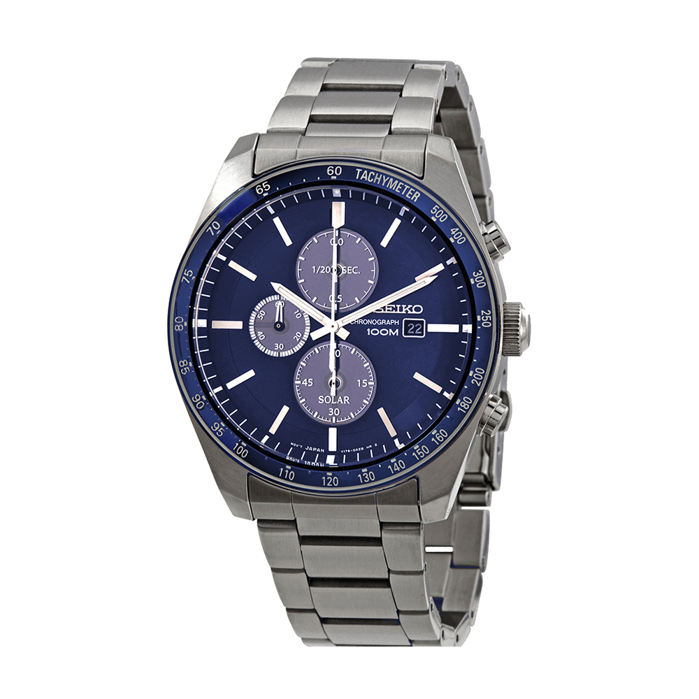 Seiko Solar Chronograph