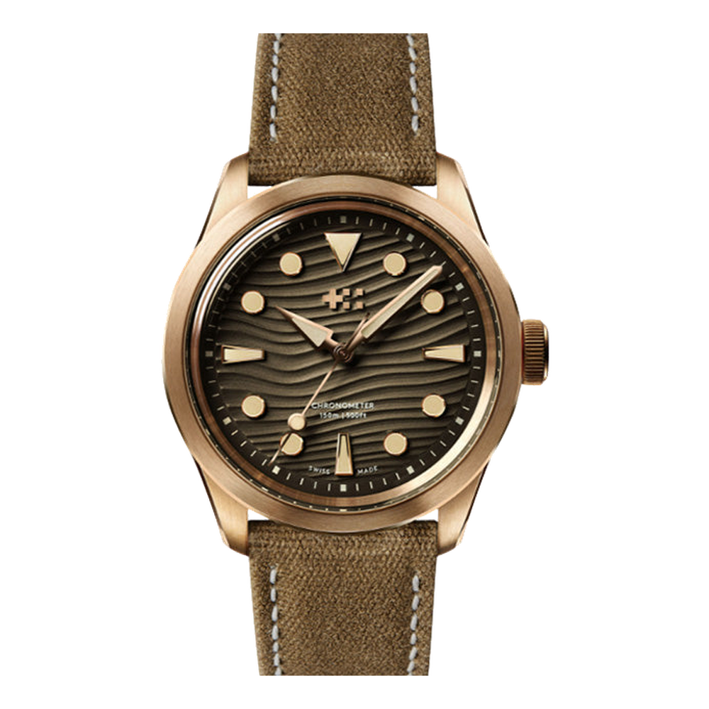 Christopher Ward C65 Dune Aeolian Bronze Brown Dial Straps