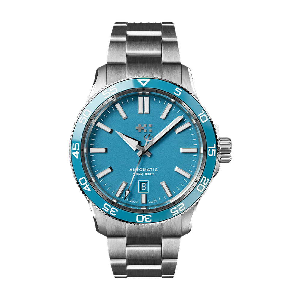 Christopher Ward C60 Pro 300 Blue / Navy Dial Straps