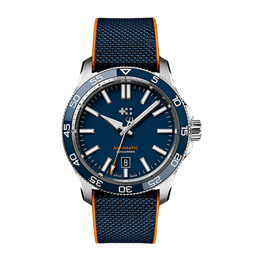 Christopher Ward C60 Pro 300 Blue / Navy Dial Straps