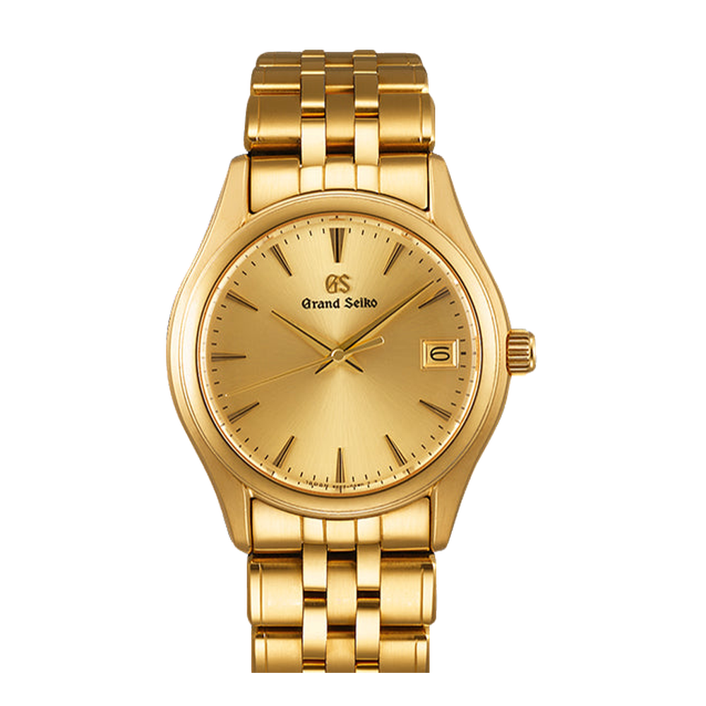 Grand Seiko SBGX218 Yellow Dial Straps