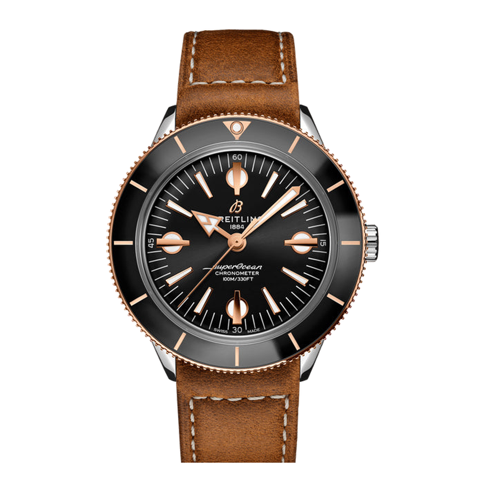 Breitling Superocean Heritage '57 Black Dial Straps