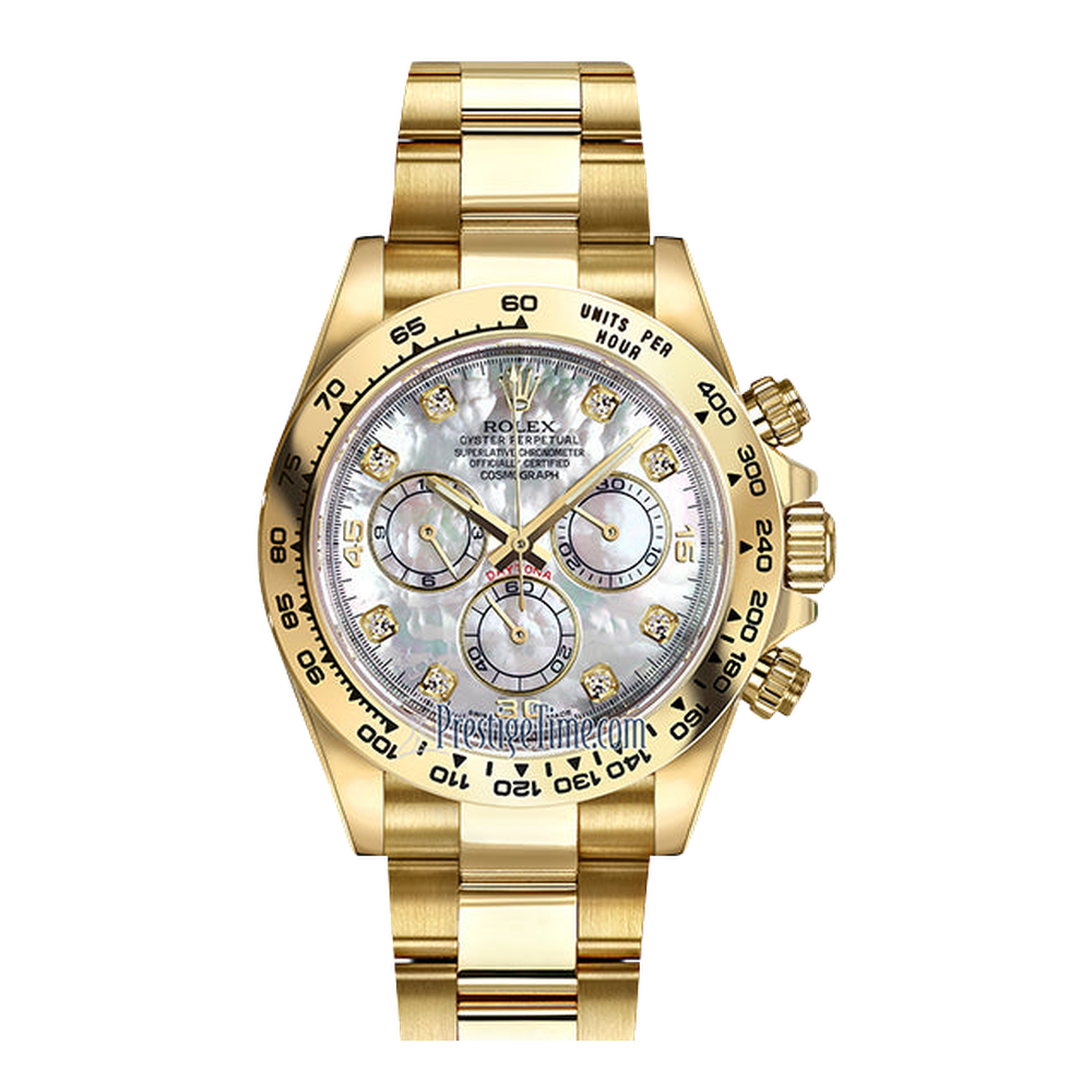 Rolex Cosmograph Daytona Yellow Gold / MOP Diamond