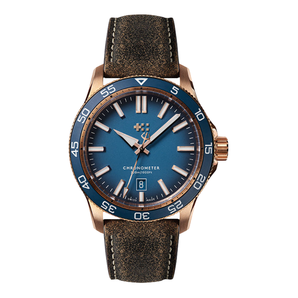 Christopher Ward C60 Blue / Navy Dial Straps