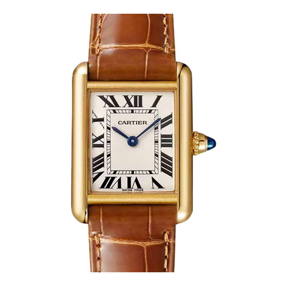 Cartier Tank Louis Cartier Small Quartz Yellow Gold / Silver