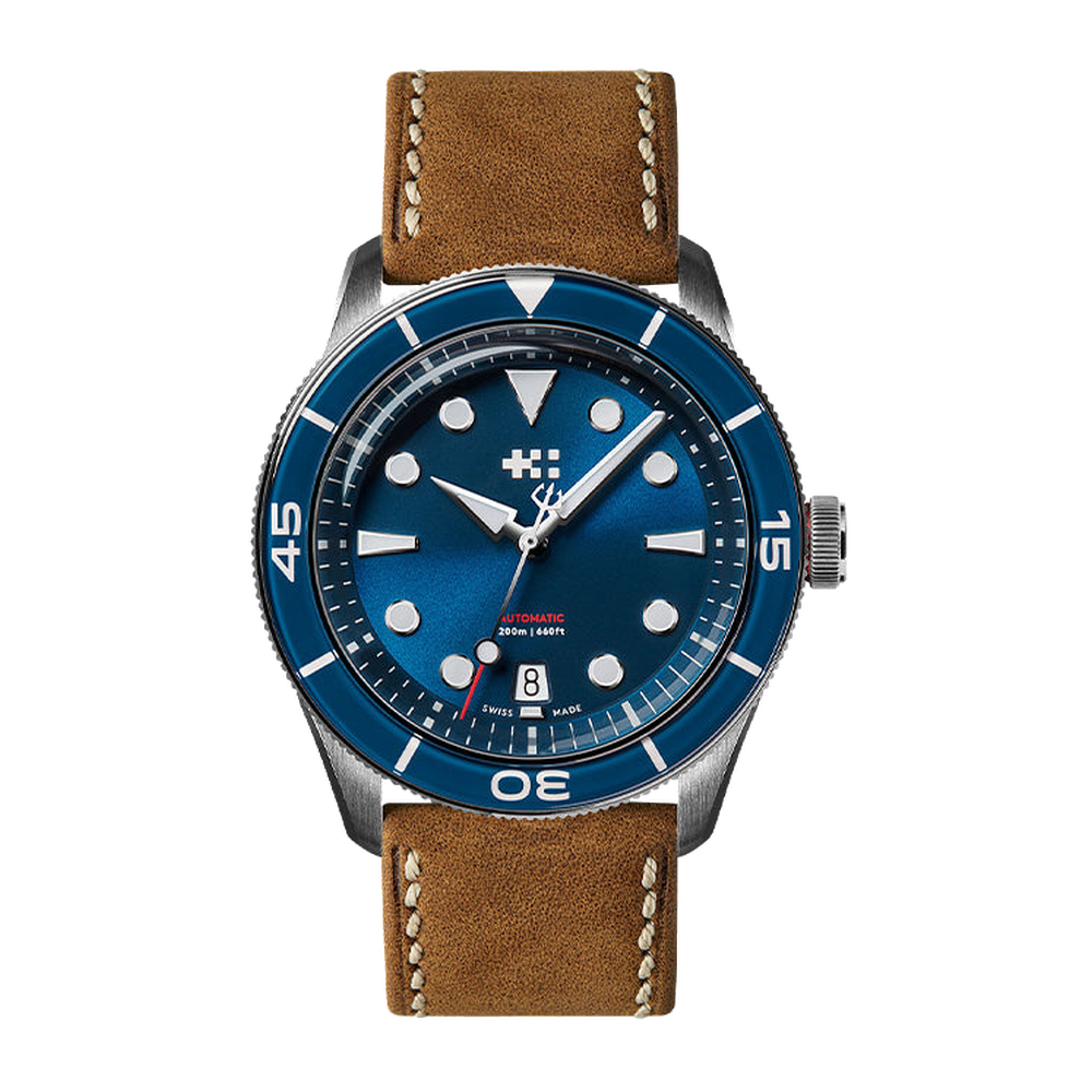 Christopher Ward C65 Aquitaine Automatic Blue / Navy Dial Straps