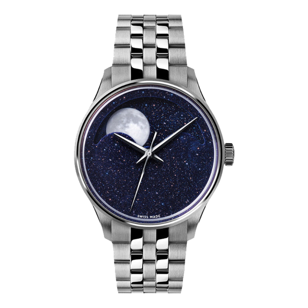 Christopher Ward C1 Moonphase 40 Blue / Navy Dial Straps
