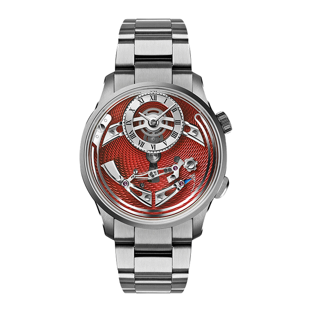 Christopher Ward Bel Canto Classic Red Dial Straps