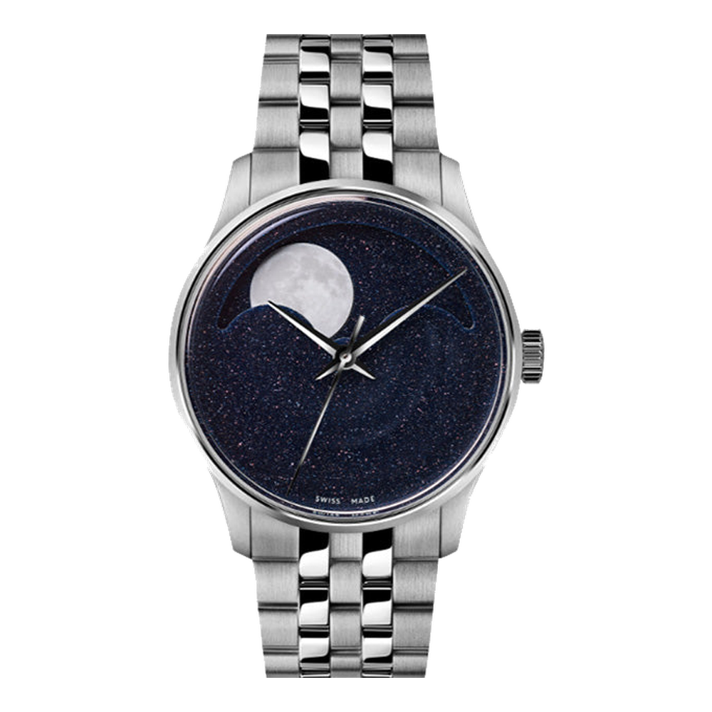 Christopher Ward C1 Moonphase 37 Blue / Navy Dial Straps