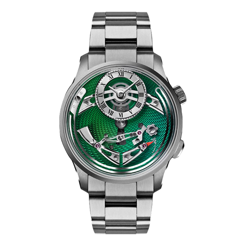 Christopher Ward C1 Bel Canto Classic Green Dial Straps