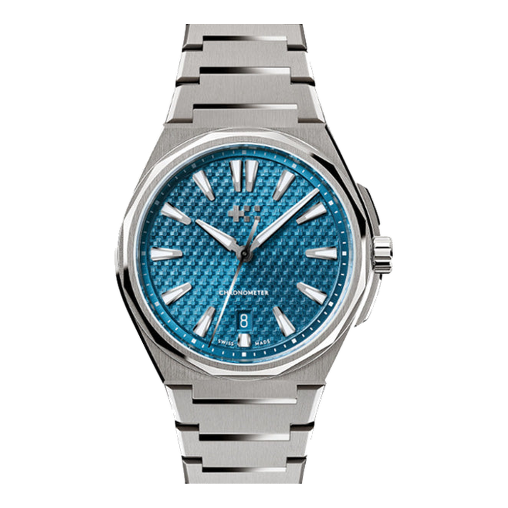 Christopher Ward C12 The Twelve 40 (Ti) Blue / Navy Dial Straps