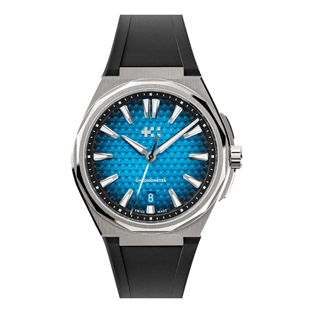 Christopher Ward C12 The Twelve 40 (Ti) Blue / Navy Dial Straps