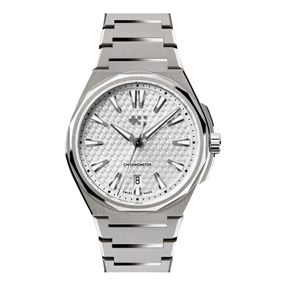Christopher Ward C12 The Twelve 40 (Ti) White Dial Straps