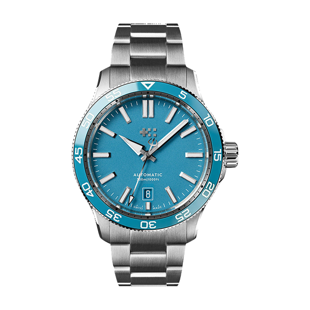 Christopher Ward C60 Pro 300 Blue / Navy Dial Straps