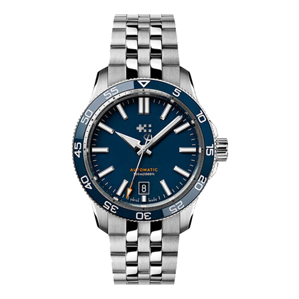 Christopher Ward C60 Pro 300 Blue / Navy Dial Straps