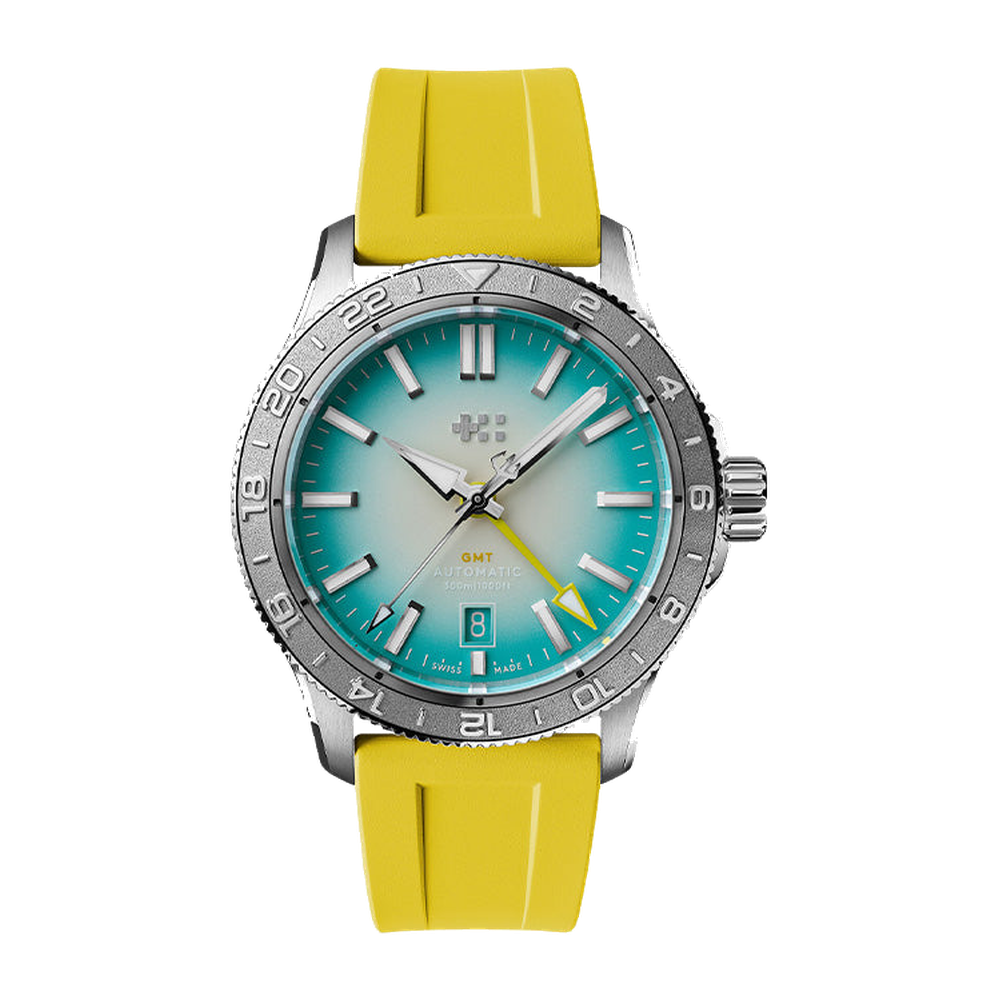 Christopher Ward C60 GMT 300 Blue / Navy Dial Straps