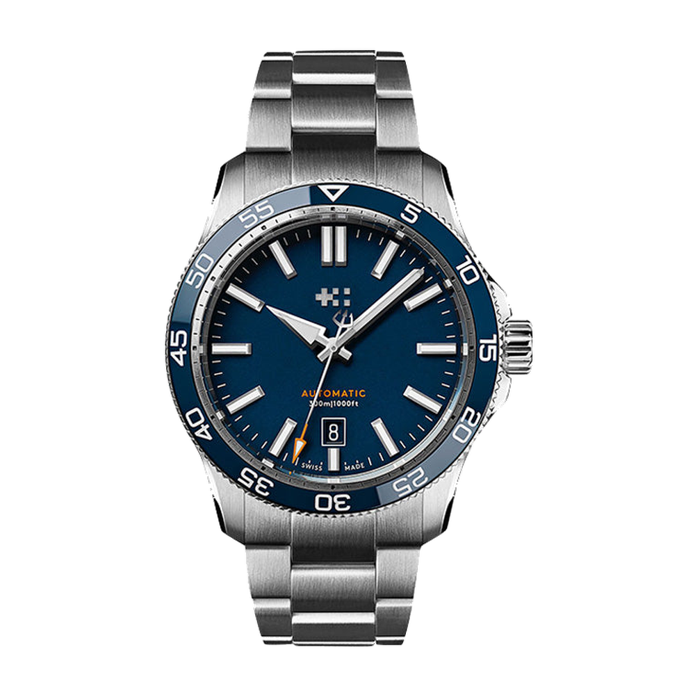 Christopher Ward C60 Pro 300 Blue / Navy Dial Straps