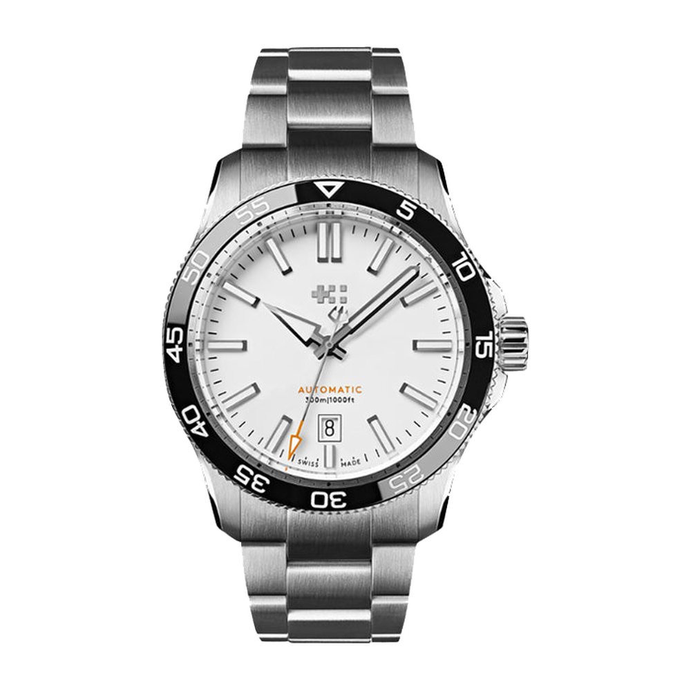 Christopher Ward C60 Pro 300 White Dial Straps