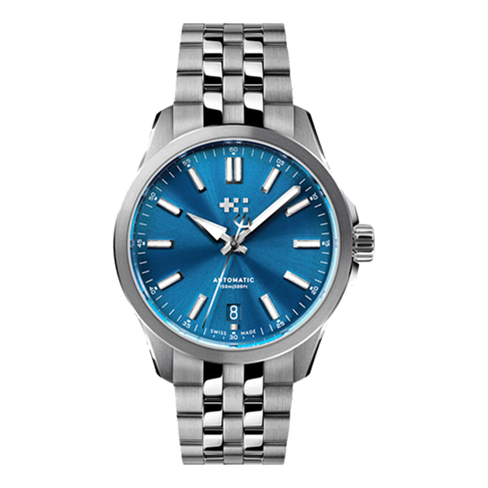 Christopher Ward C63 Automatic Blue / Navy Dial Straps