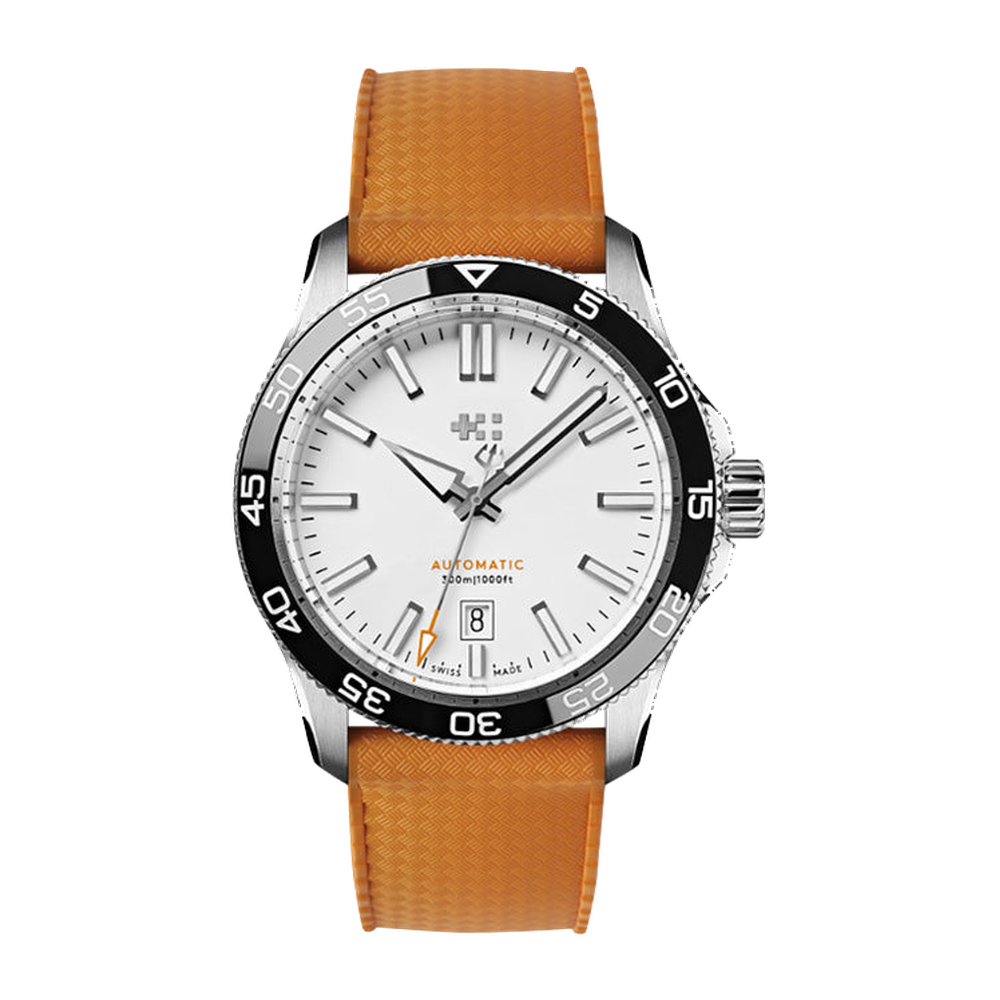 Christopher Ward C60 Pro 300 White Dial Straps