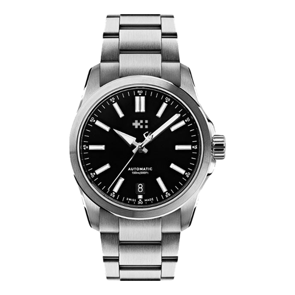 Christopher Ward C63 Automatic Black Dial Straps