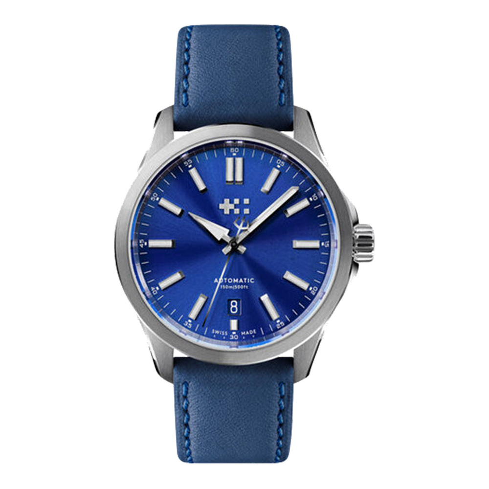 Christopher Ward C63 Automatic Blue / Navy Dial Straps