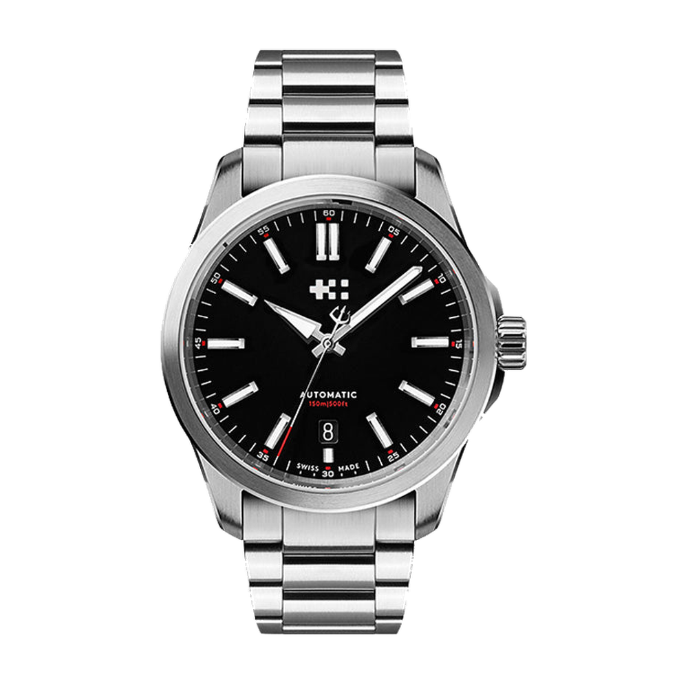 Christopher Ward C63 Automatic Black Dial Straps