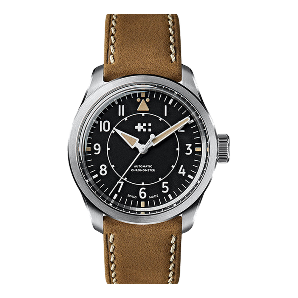 Christopher Ward C65 Cranwell Series 2 Black Dial Straps